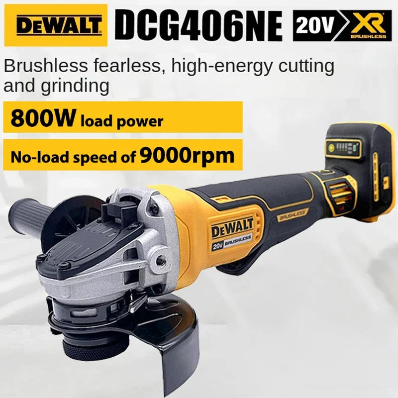 DEWALT 125MM Angle Grinder DCG406 Brushless Maglev Metal Cutting Charging Angle Grinder