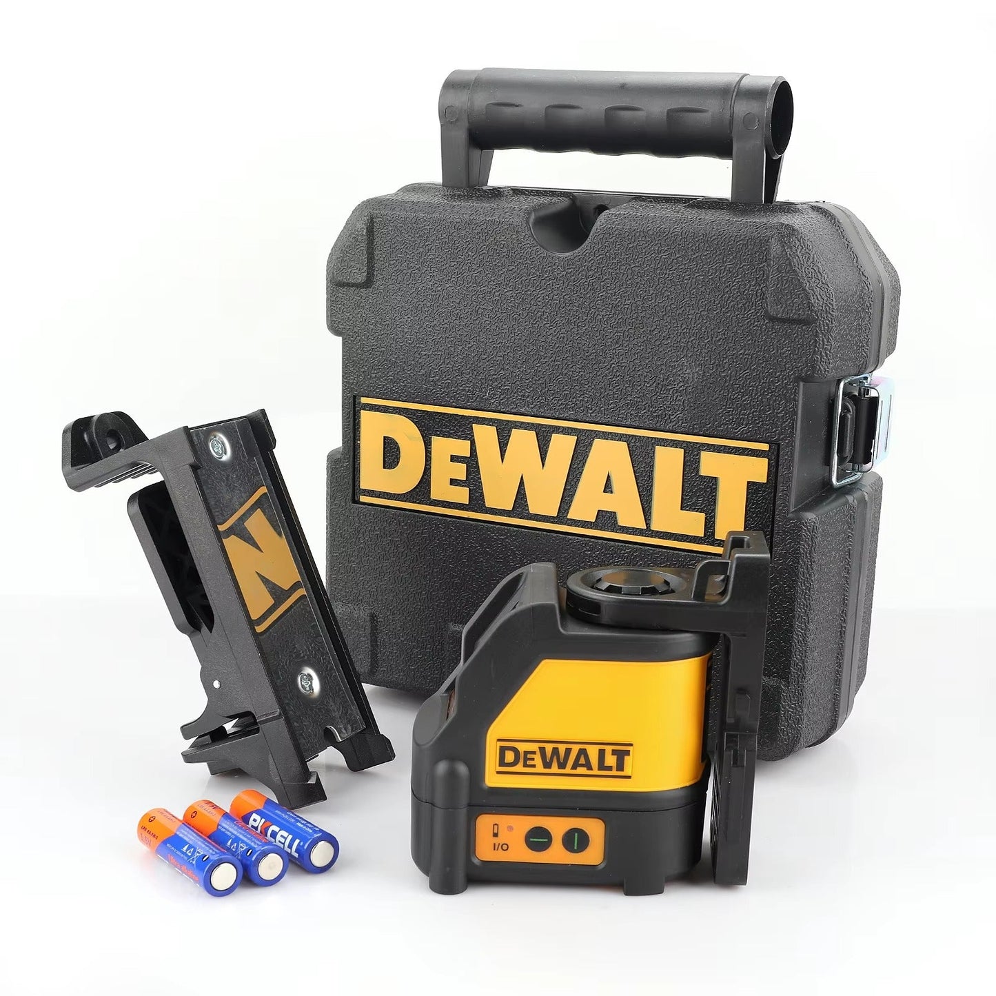 DEWALT Laser Level 2-Line Cross Line Green Light Automatic Leveling High Precision Horizontal Vertical Laser Level DW088CG