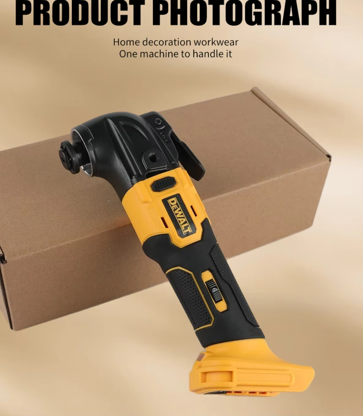 DEWALT 21V Max Brushless Cordless Oscillating Multi Tool w/5 Accessories,Tool-Free Quick Change,Cutting,Sanding Grout Removal
