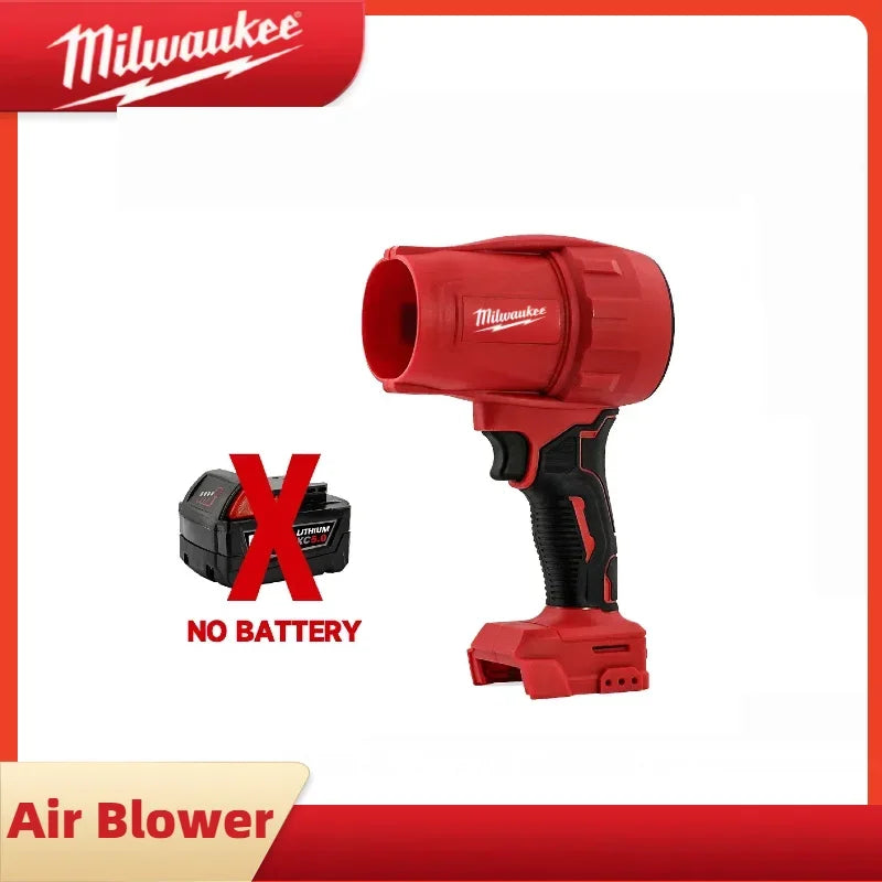 Milwaukee 30000r/min Electric Air blower Super Strong Wind Force 18V Battery Cordless Pin Turbojet Fan Car Dust Removal Tool