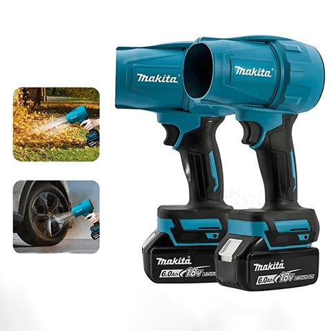 Makita 30000RPM Brushless High Power Turbo Fan Blowers Electric Handheld Jet Fan Snow Leaf Dust Blowing Tool for 18V Battery