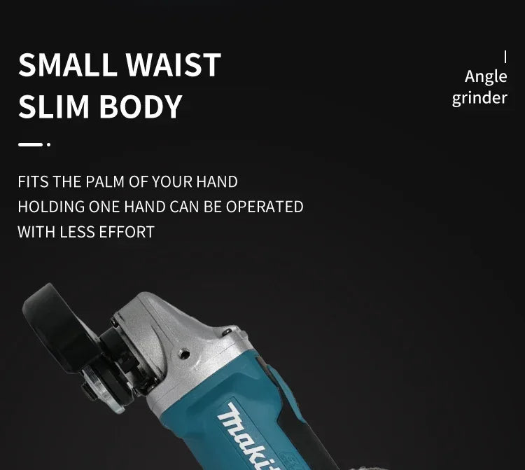 Makita DGA404 125mm Brushless Cordless Angle Grinder Rechargeable Lithium Electric (Tool Only)