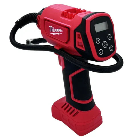 Milwaukee 18V Battery Cordless Electric Air Pump Car Tire Automatic Inflator Handheld Air Compressor Rechargeable