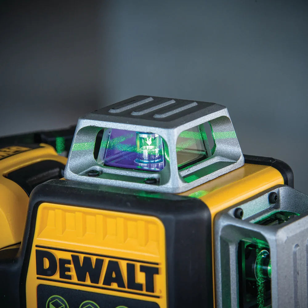 DeWalt DW089LG 12 - Line 3 - Side 360° All - Around Green - Light Laser Level