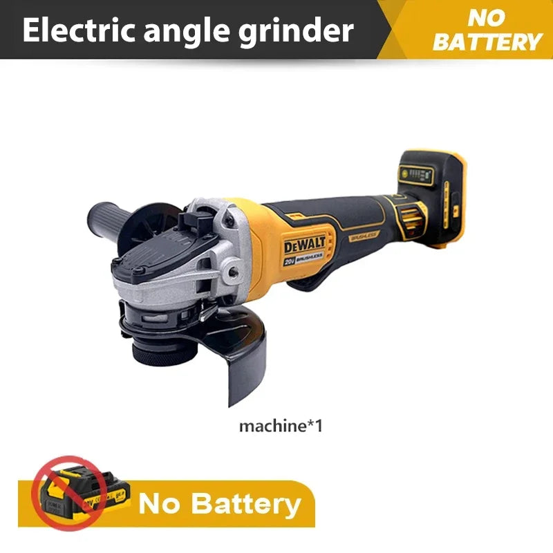 DEWALT 125MM Angle Grinder DCG406 Brushless Maglev Metal Cutting Charging Angle Grinder