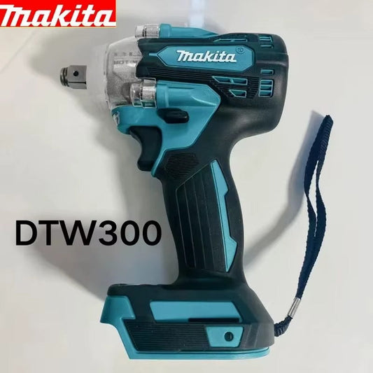 Makita DTW300 18V Tool Set Brushless Power Large Cordless Wrench 330Nm Torque Wind Cannon Remove Tire Lithium Auto Repair