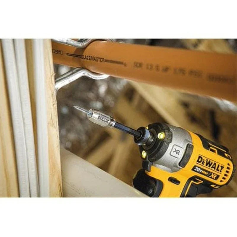 DEWALT DWAF2PH2IR2S PH2 FLEXTORQ 1/4x2-1/4in Impact Driver Drill Bit HSS Magnetic Sleeve Carpentry Power Tool Accessories